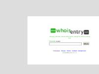 Whois entry Whois entry