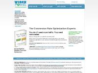 WiderFunnel - The Conversion Rate Optimization, Landing Page Optimization and Analytics Agency WiderFunnel - The Conversion Rate Optimization, Landing Page Optimization and Analytics Agency