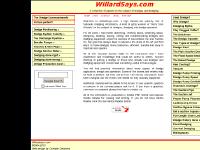 WillardSays.com - Practical information about dredges, dredging and dredge operation. WillardSays.com - Practical information about dredges, dredging and dredge operation.