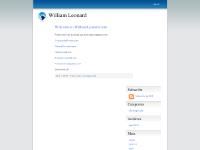 williamleonard.com William Leonard, RobertCLeonard.com, RobLeonard.com williamleonard.com William Leonard, RobertCLeonard.com, RobLeonard.com