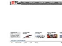 Livestock Trailers, Grain Trailers, Flatbed Trailers, Self Unloading Belt Conveyor, and Gooseneck Livestock Trailers by Wilson Trailer Company plus 1:64 scale models