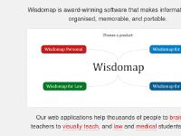 Wisdomap | visualize, organize, memorize information.