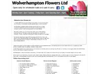 Wolverhampton Flowers Ltd | Trade wholesale fresh cut flowers, weddings, markets,