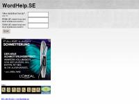 WordHelp.se - Hjälp och fusk för Alfapet och Wordfeud