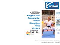 Organisation, Games, Disciplines Organisation, Games, Disciplines