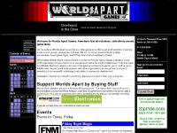 Worlds Apart Games::Main Page Worlds Apart Games::Main Page