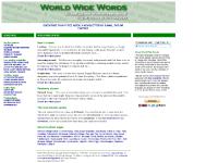 worldwidewords.org English, Language, Linguistics worldwidewords.org English, Language, Linguistics