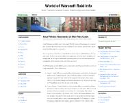 World of Warcraft Raid Info — WoW Raid and Instance Guides, Walkthroughs and Information