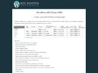 WordPress RSS Poster PRO | A Simple yet Powerful WordPress Autoblog Plugin