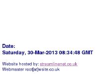 wsite home page