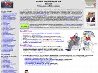 Willard Van Orman Quine home page by Douglas Boynton Quine