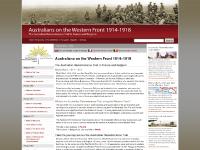 Australians on the Western Front 1914-1918 : Home Australians on the Western Front 1914-1918 : Home