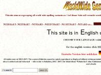 ww regrouping of spelling variants on Neidhart, nithart etc. ww regrouping of spelling variants on Neidhart, nithart etc.