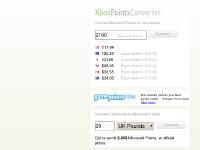 Xbox Points Converter - Instantly Convert Microsoft Xbox Points to Pounds, Euros, Xbox Points Converter - Instantly Convert Microsoft Xbox Points to Pounds, Euros,