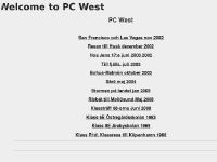 Welcome to PC West Welcome to PC West