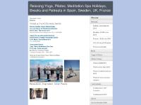 liten yogapilatesholidays.com skärmbild