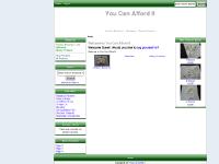 You Can Afford It, Welcome to our store