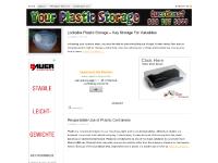 Plastic Storage — Plastic Storage For Home And Industry