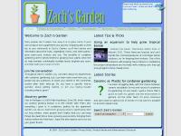 Information about growing herbs, vegetables, and fruits in containers. Indoors and out, in all climates, grow your food. | Zach's Garden Information about growing herbs, vegetables, and fruits in containers. Indoors and out, in all climates, grow your food. | Zach's Garden