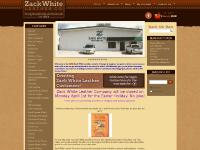zackwhite.com leather belts, leather supplies, leather crafts
