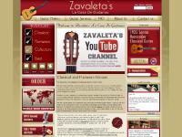 Zavaletas guitars - Fine Classical and Flamenco Guitars for sale - Zavaleta