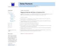 Zeiss Rumors