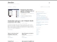 ZeroZen Apple, Macintosh, WordPress, Internet y otras cosas ZeroZen Apple, Macintosh, WordPress, Internet y otras cosas