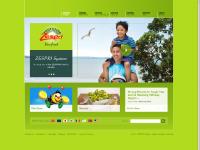 liten zespri.com skärmbild