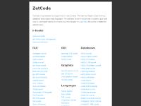 ZetCode, tutorials for programmers