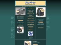 ZIP NOTES(tm) - Sticky Notes Roll Dispensers - Any Length Sticky Note at the Push of a Button! ZIP NOTES(tm) - Sticky Notes Roll Dispensers - Any Length Sticky Note at the Push of a Button!