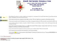 zoesnet.net Zoes, Woodstock, Illinois