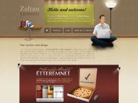 Pixel perfect web design by Zoltan Hosszu