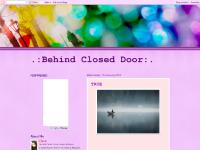 .:Behind Closed Door:.