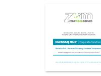 ZoomVision Mamato is now a part of NASDAQ OMX Interactive Media Solutions ZoomVision Mamato is now a part of NASDAQ OMX Interactive Media Solutions