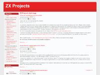 ZX Projects start page ZX Projects start page